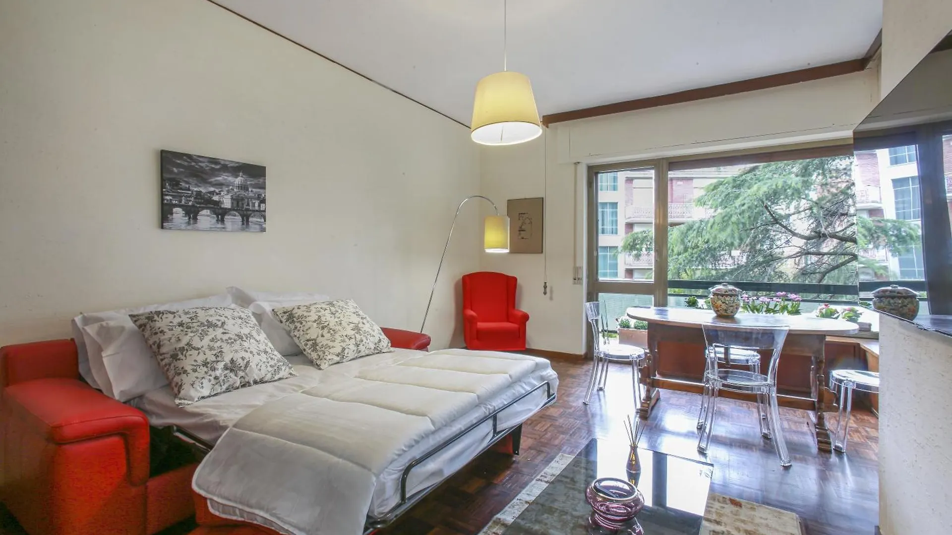Apartamento La Terrazza Nel Verde Vicino Metro Cornelia Roma